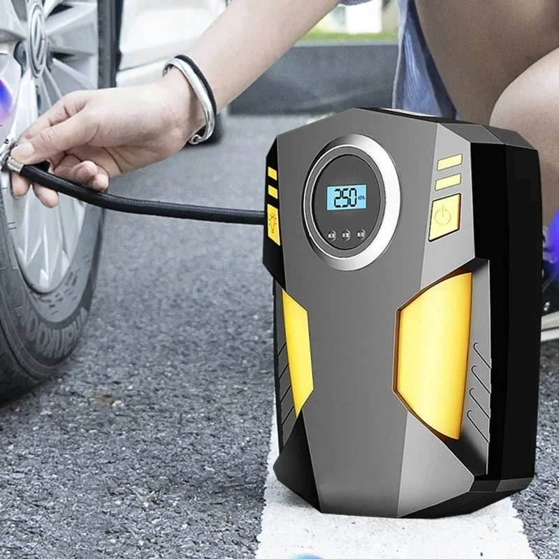 Digital Tire Inflator DC 12 Volt Car Portable Air Compressor Pump 150 PSI - Image 2 of 4