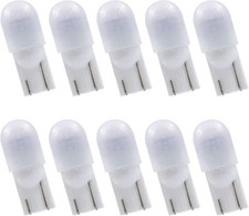 T10 Wedge Base LED Bulb 12V DC 1W, T5 Low Voltage Landscape Warm White