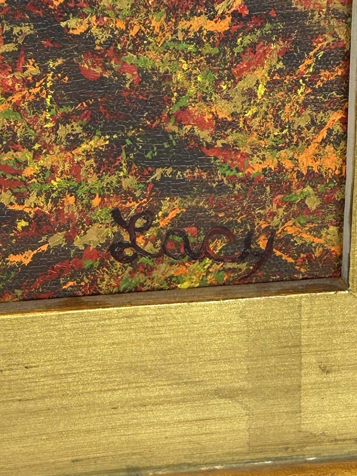 Pintura al óleo original Plein Air “Carneros” Sonoma paisaje viñedo por Lacy 42” Foto 2 de 4