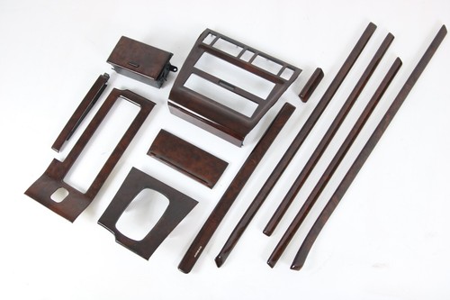 Audi A8 D2 4.2 legno di radice decorazione porta listelli set interni 4D1863270 II S8 4D - Foto 2 di 17