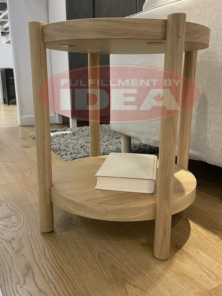 LISTERBY side table, oak veneer, 195/8 - IKEA