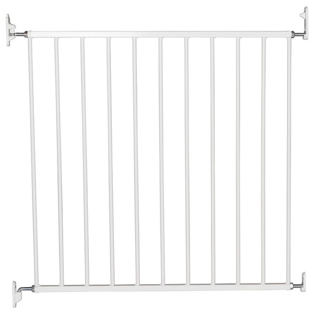 Safetots White Single Panel Metal Stair Gate Baby Gate 72cm78.5cm