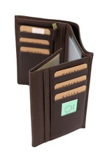 KATANA grand portefeuille unisexe à 3 volets en cuir réf 753017 (5 coul.disp.)