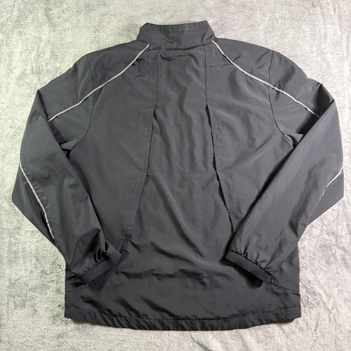 New Balance Windbreaker Jacke Full Zip leicht Laufen schwarz Herren M - Bild 5 von 8