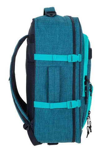 Rucksack Handgepäck Reise Tasche Bag IATA Damen Elephant Travel Fly 13029 Petrol - Bild 11 von 23