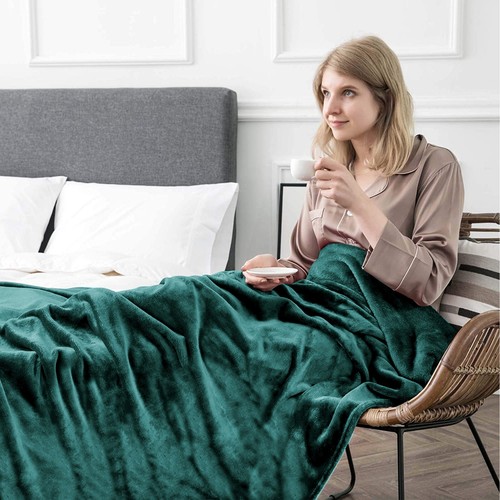 Summer Blanket for Night Sweats Lightweight Breathable Blanket Double Side - Picture 112 of 126