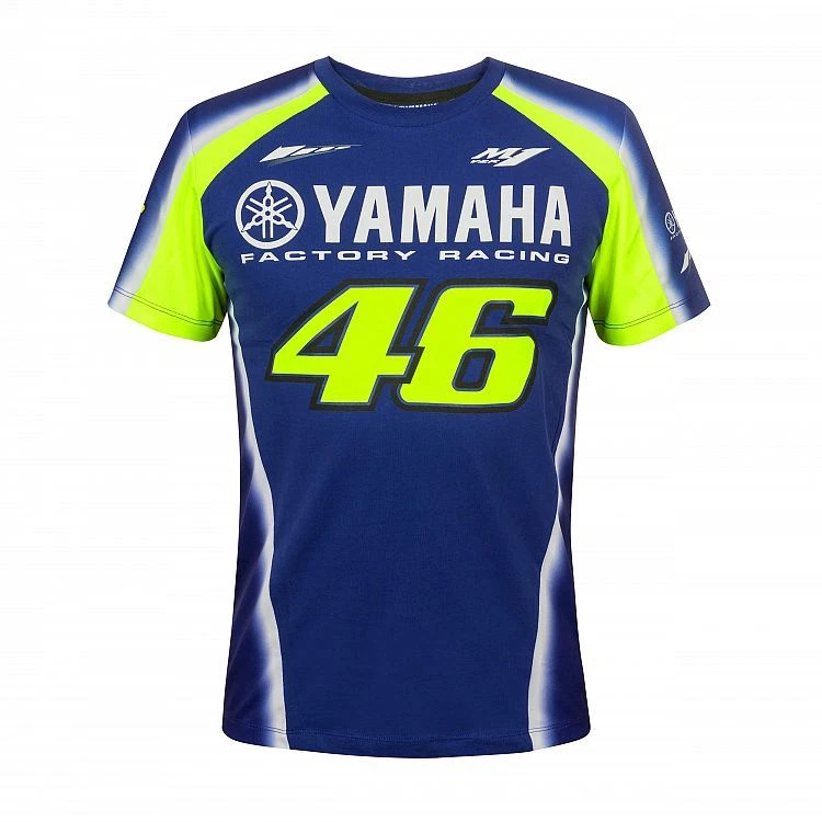 T-SHIRT MOTOGP 2018 VALENTINO ROSSI DUAL YAMAHA MAN