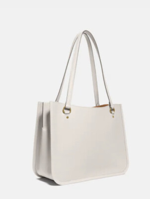 ❤️Coach Tyler C2273 Brass/chalk Leather Carryall | eBay