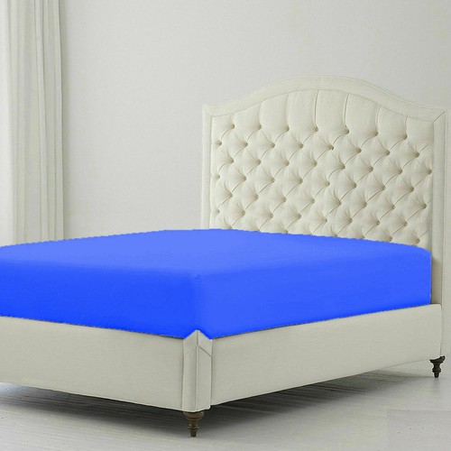 1000TC OR 1200TC Ultimate Sheets Collection Select AU Size Royal Blue Solid - Foto 5 di 23