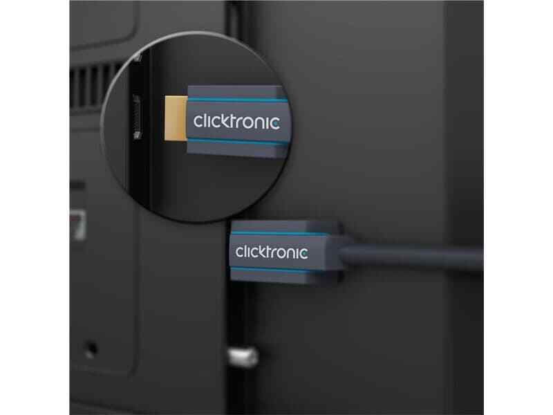 Thumbnail - Clicktronic Casual High Speed Hdmi™kabel Mit Ethernet , 0,5m Für Hd-