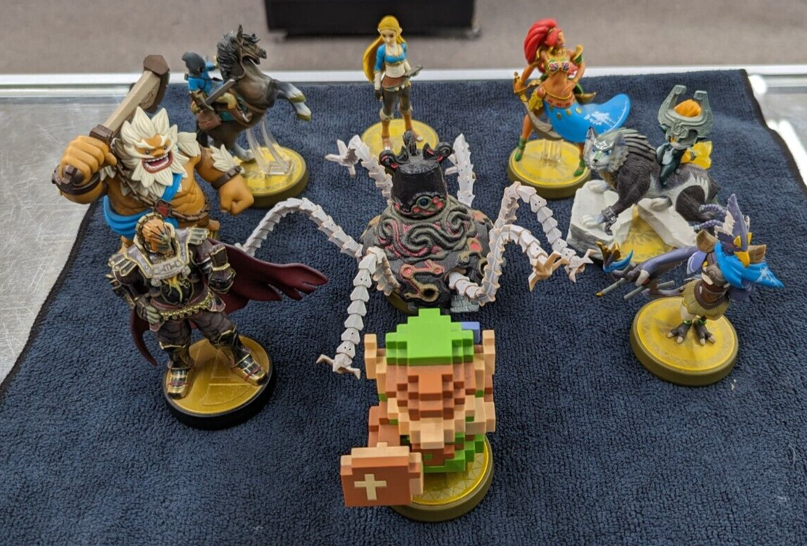 The Legend of Zelda Amiibo Bundle - Lot of 9 45496380410| eBay