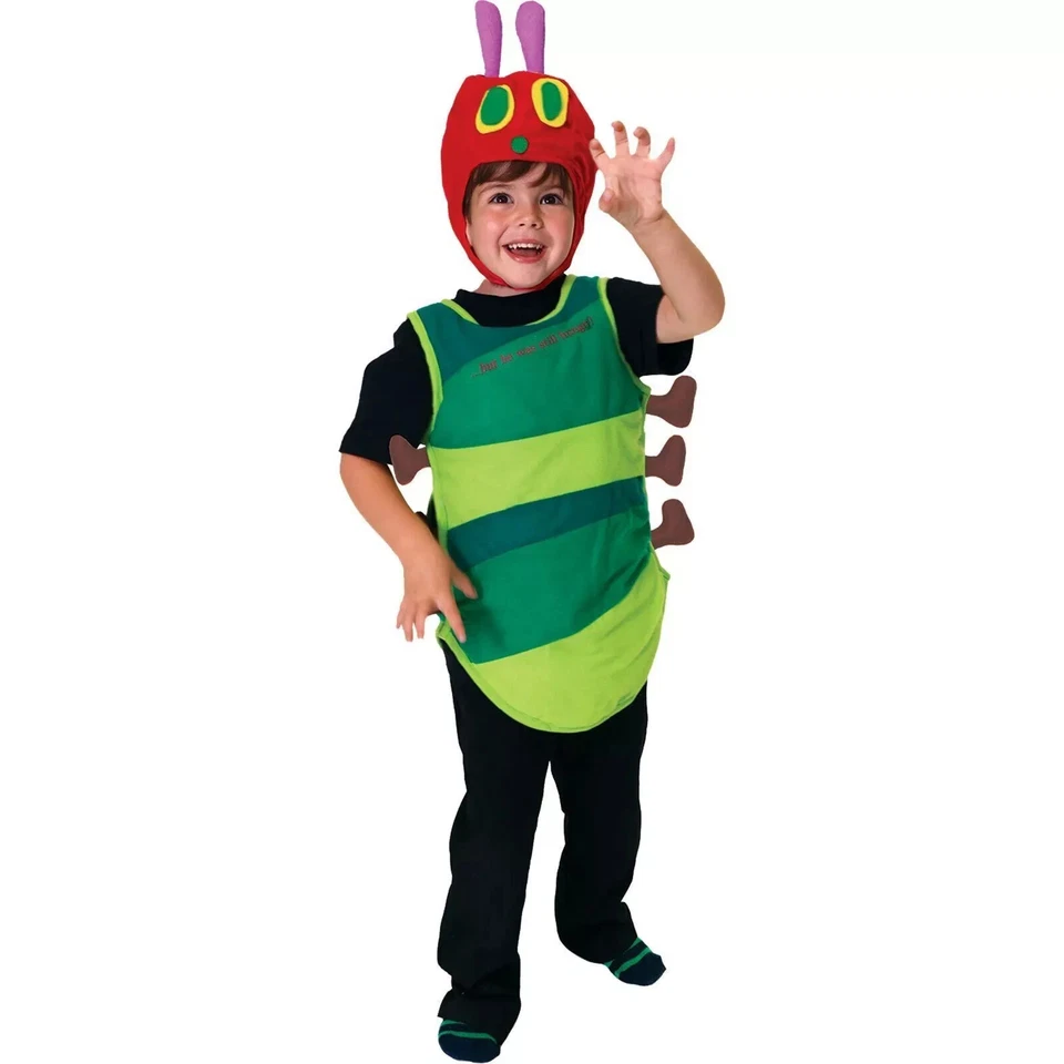 The Very Hungry Caterpillar Tabard & Hat Fancy Dress Costume Age: 6 to 8 Years - Image 2 of 3