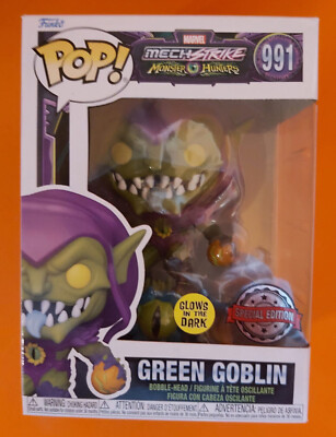 Funko POP 991  MARVEL MONSTER Hunters Green Goblin NEU OVP