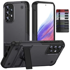 For Samsung A14 5G A32 A52 A53 A54 5G Shockproof Hybrid Stand Rugged Case Cover