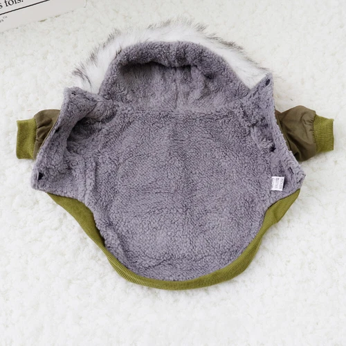 Winter Small Pet Dog Hoodie Down Jacket Puppy Warm Coat French Bulldog Clothes🎀 - Picture 5 of 19