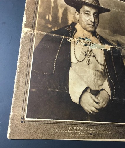 Mid-Week Pictorial The New York Times Pope Benedict XV, V5 No 25 August 28 1917 - Picture 3 of 8