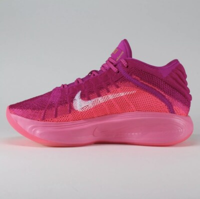 Nike G.t. Gt Hustle 3 Hyper Pink-White Sz 12 Womens / Mens