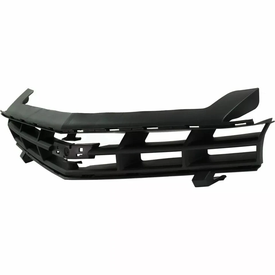 New Front For 2014-2015 Chevrolet Camaro Bumper Upper Lower Grille Black Plastic - Imagem 4 de 4
