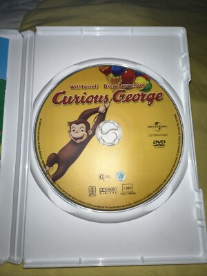Curious George (DVD, 2006, Full Frame) 25192616020| eBay