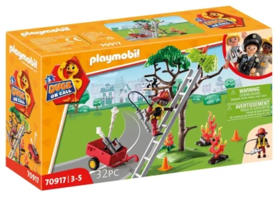 Playmobil Duck on Call Feuerwehr Action Rette die Katze! 70917 Neu & OVP - Bild 1 von 2
