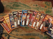 2008 Vintage Guitar Magazine Lot 11 Issues Feb - Dec Page Allman Luke West Reed