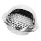 New ListingStainless Steel Hood Outdoor Exhaust Vent Cap Exterior Ducting