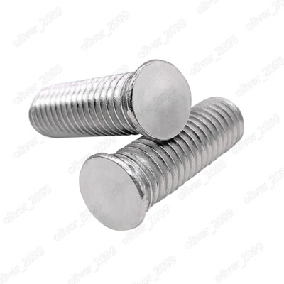 #ad 304 Stainless Steel Pressure Riveting Flat Screws Bolts 2# 4# 6# 8# 10# 1 4 5 16 $13.06