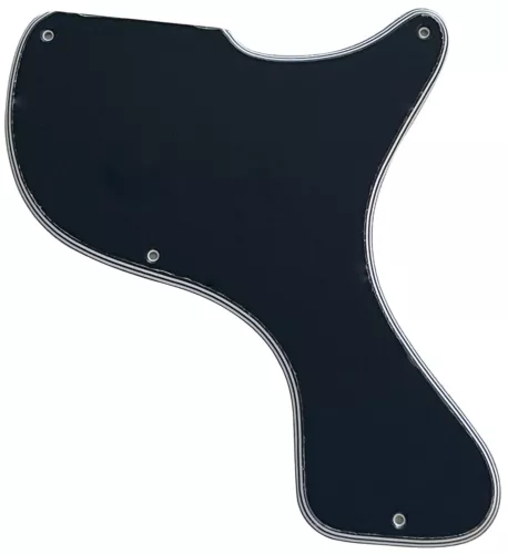 Custom For Gibson Les Paul Junior 1958 Guitar Pickguard,5 Ply Black