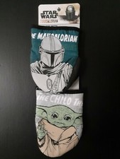 Mandalorian Oven Mitts *NEW WITH TAGS* Mando Grogu Star Wars Disney Baby Yoda 