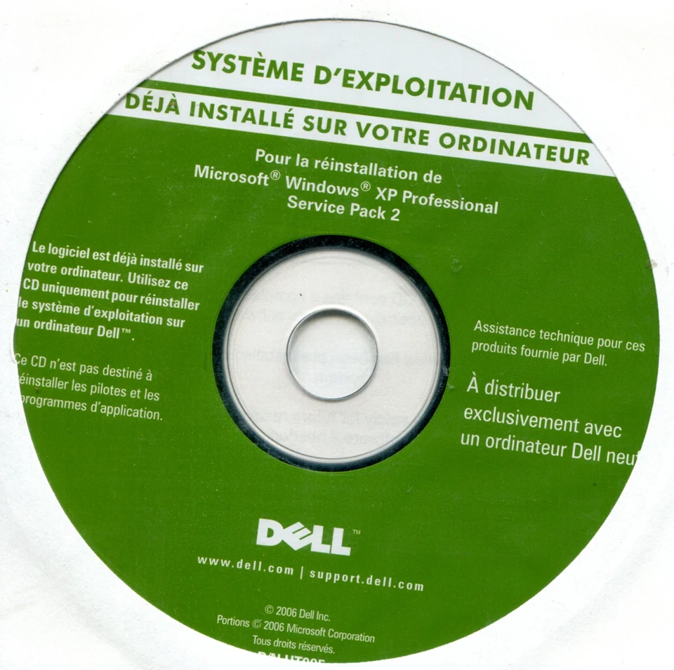 CD Microsoft Windows XP Professional Original sp2