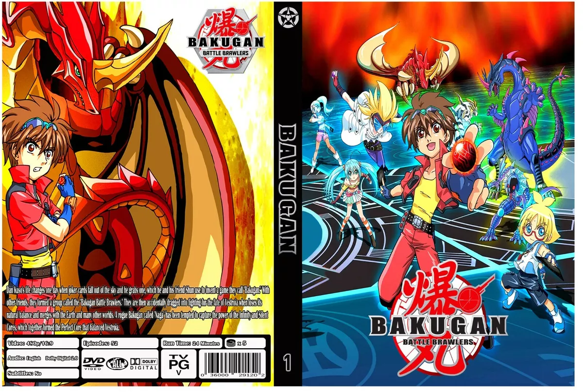 Bakugan Anime Series Season 1-4 Episodes 189