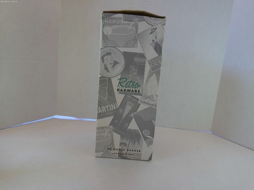 Retro Barware Cosmopolitan Martini Vintage Style 20 Ounce Glass Shaker - Picture 8 of 8