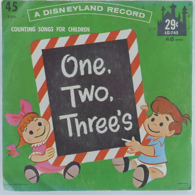 WALT DISNEY One, Two, Three'S, Eanie, Meenie Minie, Mo