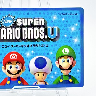 New Super Mario Bros. U Card TCG Nintendo 2012 Japanese