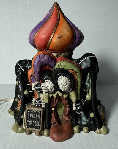 Spooky Hollow Spider Zirkus Halloween Licht Haus Lampe - Bild 2 von 5