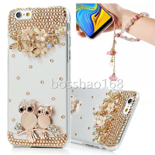 For iPhone SE 2020/SE 2022 Case , Sparkly Bling Women Phone Cover + Wrist Strap - Picture 24 of 24
