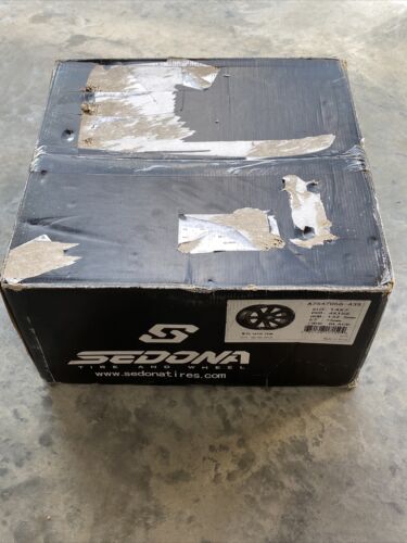 New SEDONA CAN-AM SPYDER Front/Rear WHEEL A7547056-43S BLACK 14x7 Aluminum - 第 1/3 張圖片