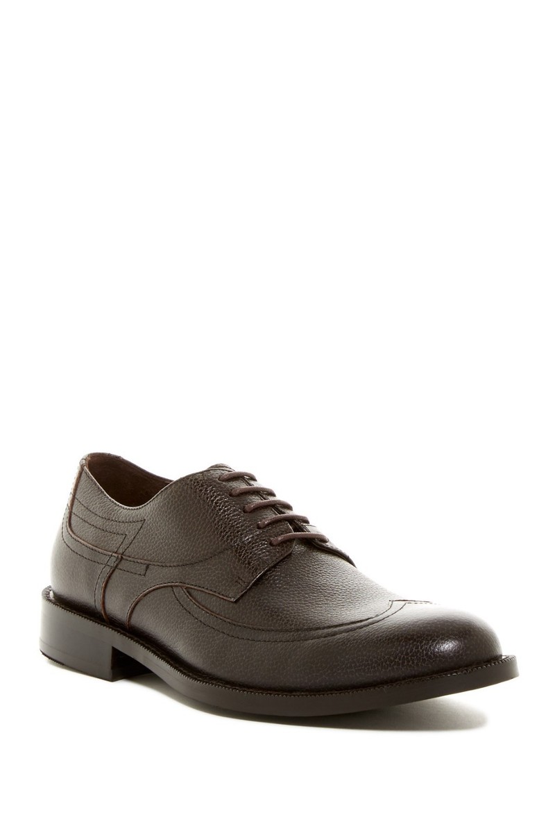 Hart Schaffner Marx Gilbert Wingtip Derb Shoe, Round cap toe  display picture 2