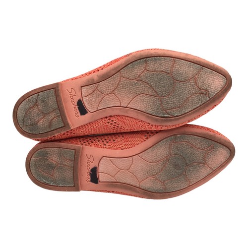 Zapatos planos para mujer Sketchers rosa coral 7 refrigerados por aire espuma viscoelástica punta puntiaguda - Imagen 7 de 7