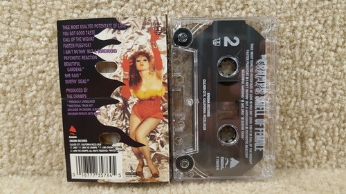 Vintage 1990 Cassette Tape The Cramps Smell of Female Enigma Records - Picture 2 of 4
