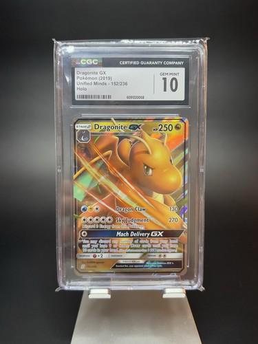 Dragonite-GX graded CGC 10 for sale on eBay
