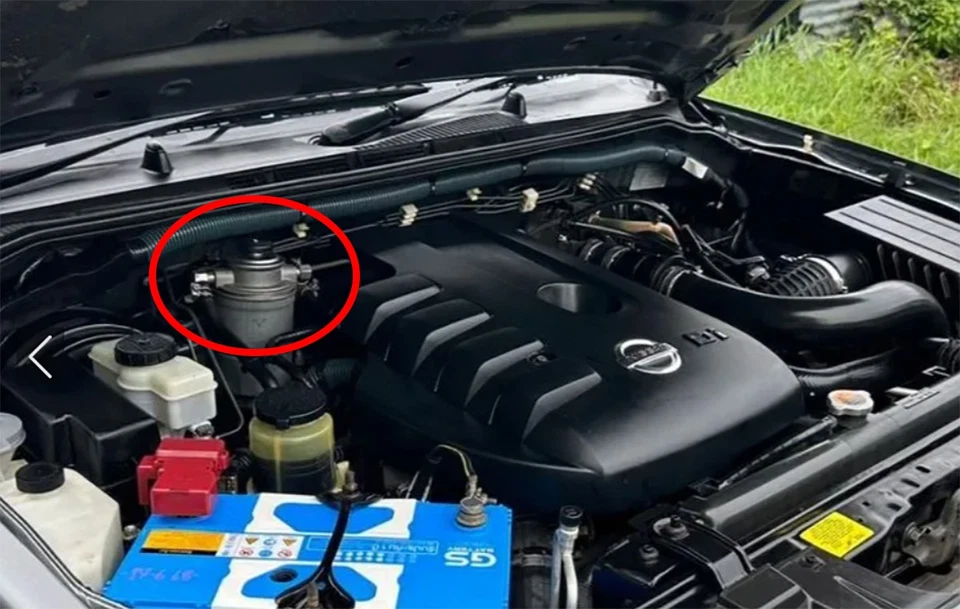 Fuel Filter Cap Fit Diesel Nissan Frontier Navara D40 2.5L YD25 2005 - 2013 - Image 2 of 4