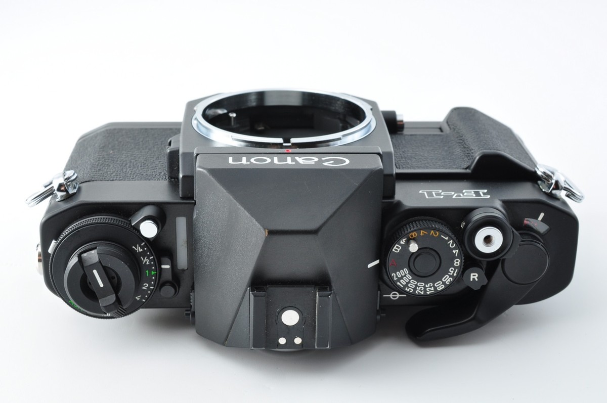 N MINT w/ Winder ] Canon NEW F-1 Eye Level + New FD 50mm f1