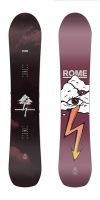 Rome Stale Crewzer Men's Wide Snowboard 158cm Directional Twin All-Mountain 2026