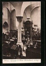Worms, Oldest Synagogue in Germany, Postcard