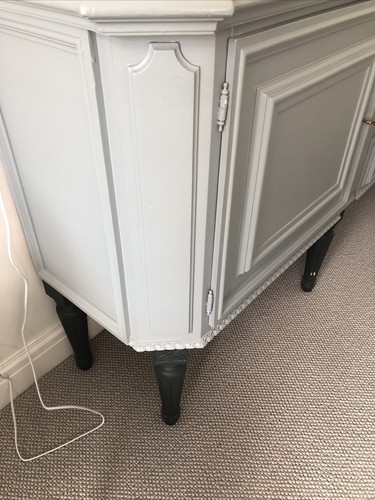 Large French Style Sideboard Storage Cabinet With Cupboards And Drawers - Picture 11 of 13