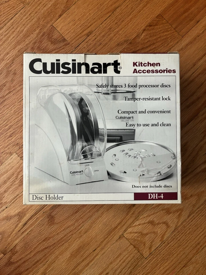 New - CUISINART Food Processor Safety Disc Holder With Lock - Image 2 of 2