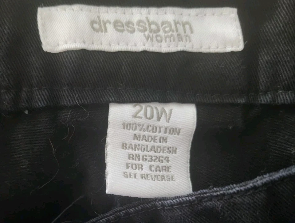 Pantalones cortos de vestir de granero talla 20 W Foto 2 de 3