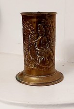 Vintage Brass Umbrella Stander 9.5 Cm Tall