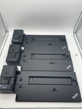 LOT OF 3 Lenovo ThinkPad Ultra Docking Station 40AJ NO KEY  Free Shipping